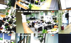龙华区民乐科技园电商公司办公室监控安装